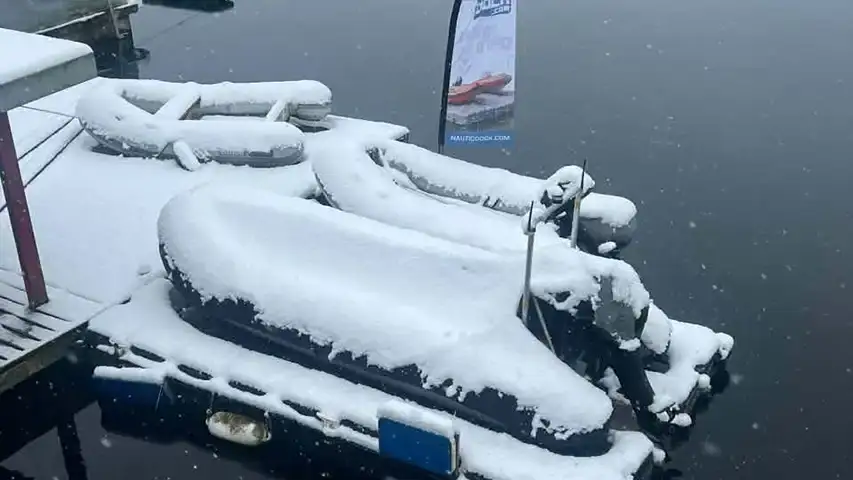 RIB Winter Storage Guide If moored outside in winter use a strong cover for uv and dirt protection @ RIBs ONLY - Home of the Rigid Inflatable Boat