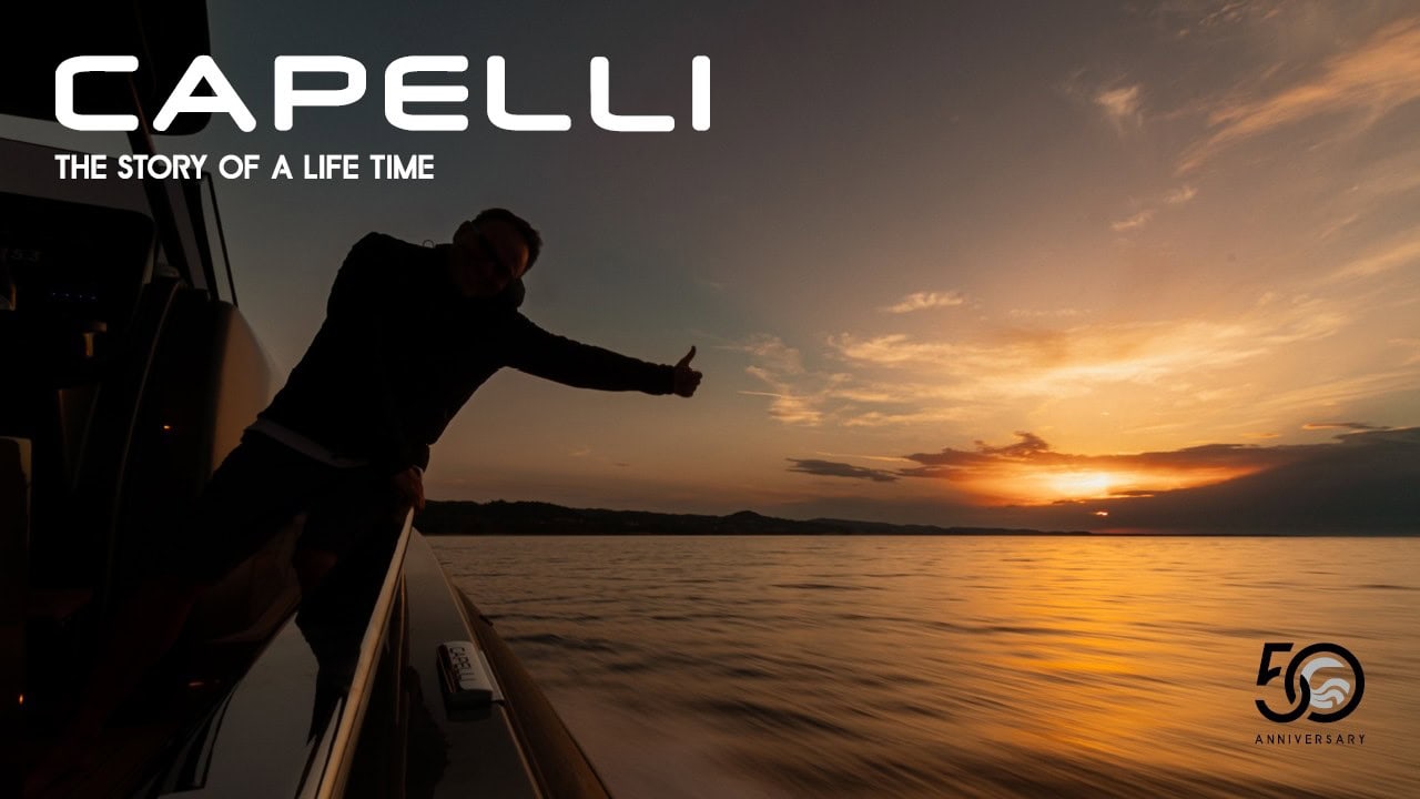 Cantieri Capelli: From Riverboats to Italian RIB Excellence Video Thumbnail: THE STORY OF A LIFE TIME_Cantieri Capelli 50th Anniversary