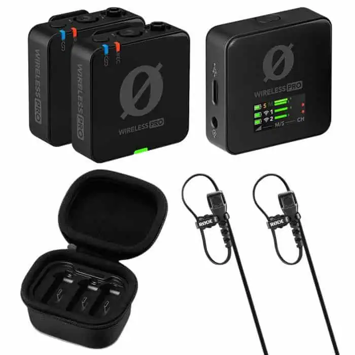 RODE Wireless PRO lavalier microphones