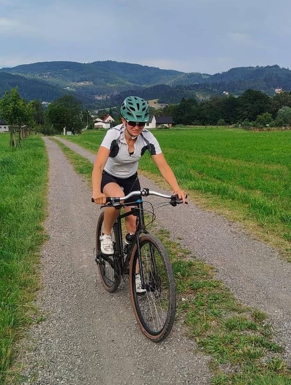 Martina na kole