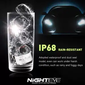 Original NIGHTEYE H4 Super Bright LED Headlights For All Motorcycles & Scooters (1Pair)