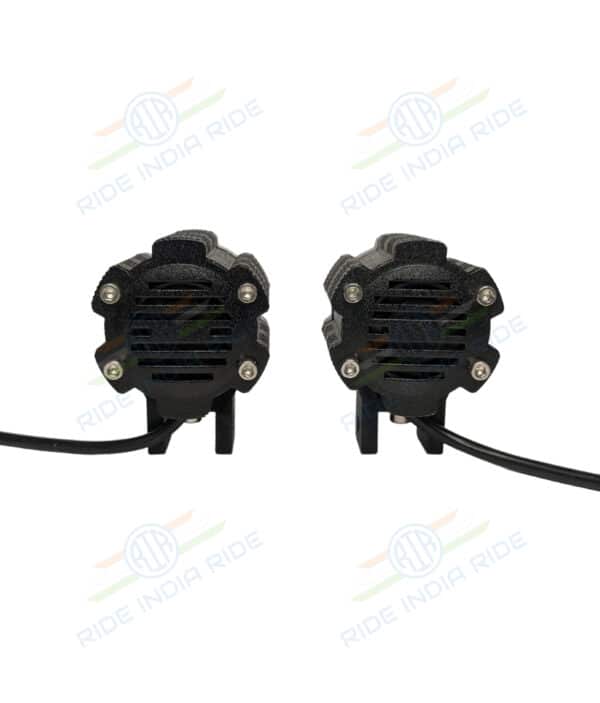 HJG Mini Driving Lights Heavy 40W Dual Mode Yellow-White For All Motorcycles/Scooters/Cars/Jeeps