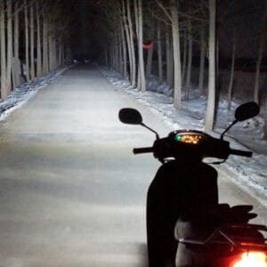 RTD M02H 42W H4 LED Headlight For Universal Bikes/Scooters (1 Piece)