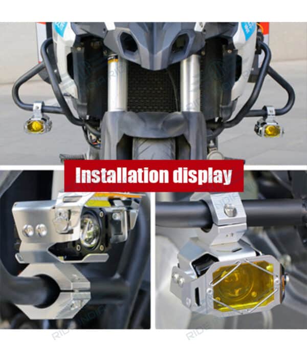 SSC hjg Transformer White/Yellow LED Fog Lights With Harness/Clamps