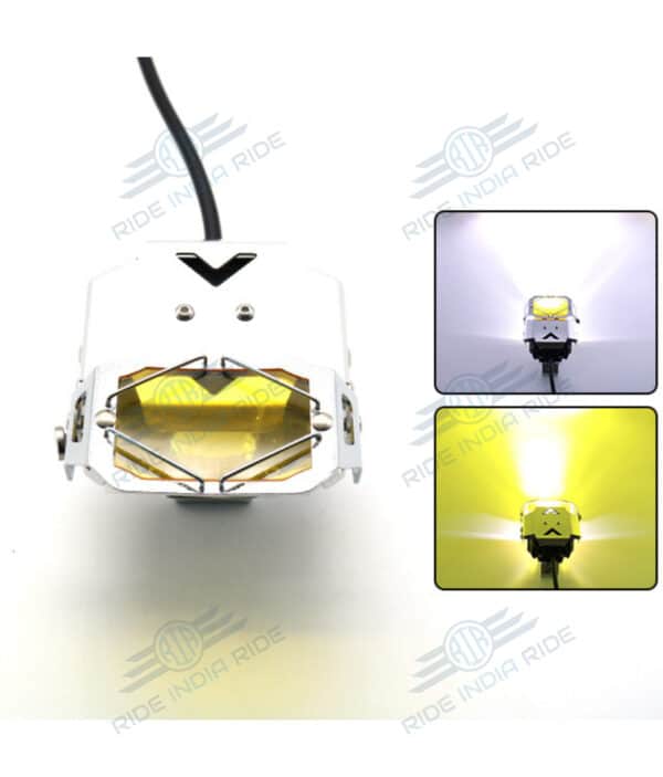 SSC hjg Transformer White/Yellow LED Fog Lights With Harness/Clamps