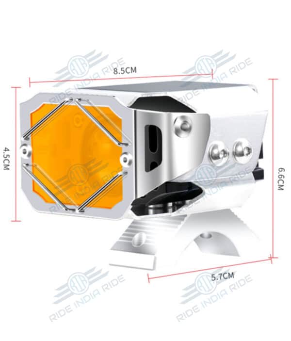 SSC hjg Transformer White/Yellow LED Fog Lights With Harness/Clamps