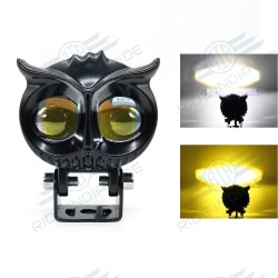 HJG Owl 40W LED Dual Color High/Low Yellow/White Fog Lights (2 Pc)