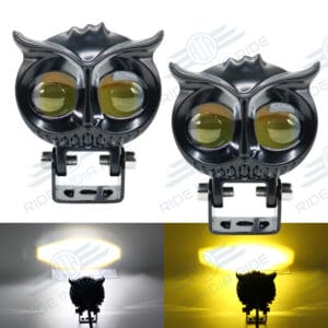 HJG Owl 40W LED Dual Color High/Low Yellow/White Fog Lights (2 Pc)
