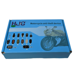 HJG Anti Theft Alarm (One Way) Motorcycle Security Remote Control Engine Start Vibration Alarm Lock System