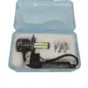 HJG M6 Mini LED Headlight Bulb H4 For All Motorcycles (80W White)
