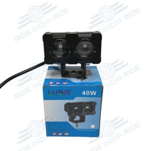 HJG Dual Shot 2 LED 40W Dual Intensity White/Yellow LED Fog Lights For All Motorcycles
