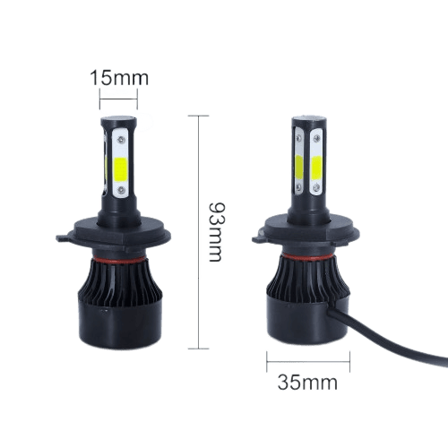 Universal LED Headlight Bulb H4 - Ride India Ride