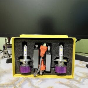 Alternative view of SSPEC'S 250W LED Headlight Bulb S4 - Super Bright 22000LM Car/Motorcycle Headlight 12V-80V