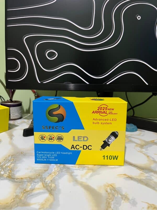 SSPEC'S Projector 110W AC-DC LED Headlight Bulb - Advanced System 11000LM Car/Motorcycle 12V-80V - Image 4