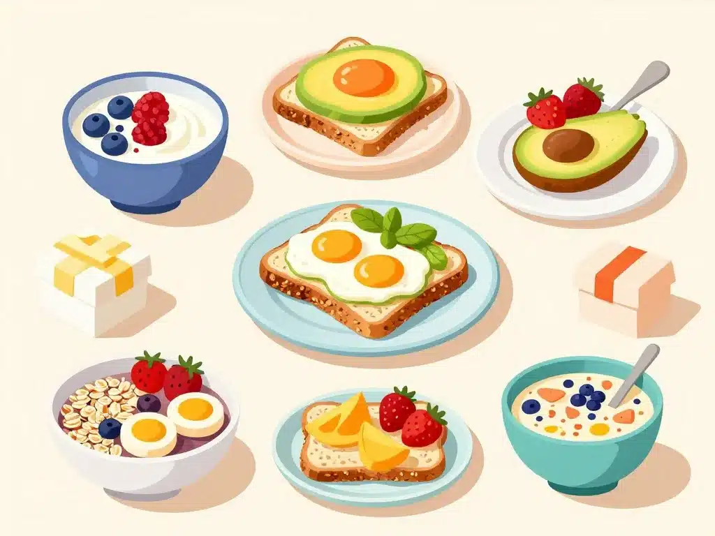 7 petit-déjeuner équilibré pour maigrir selection visuelle