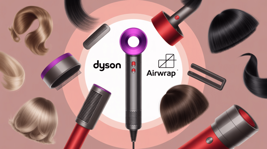avis dyson airwrap illustration coiffure textures cheveux