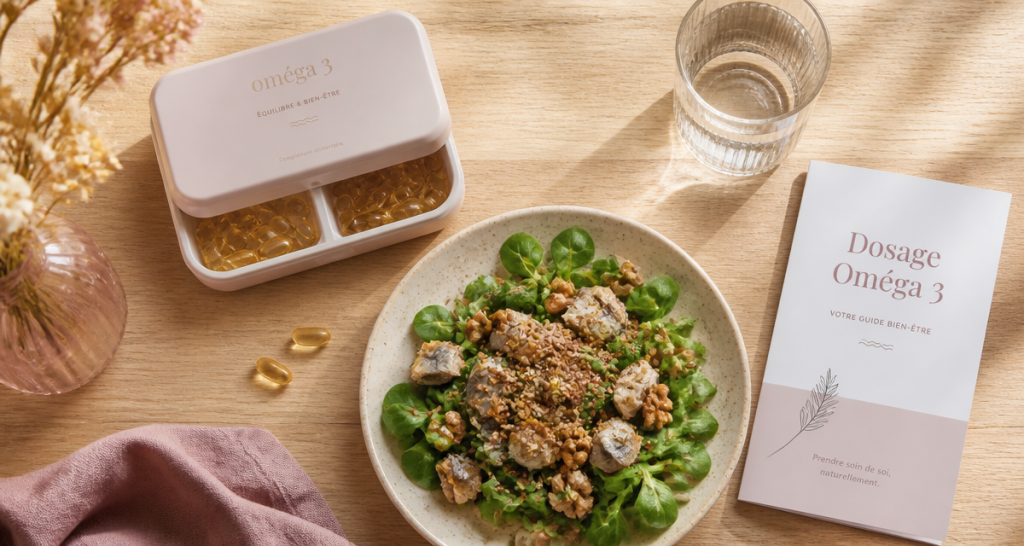 combien de gelule omega 3 par jour sur table avec aliments