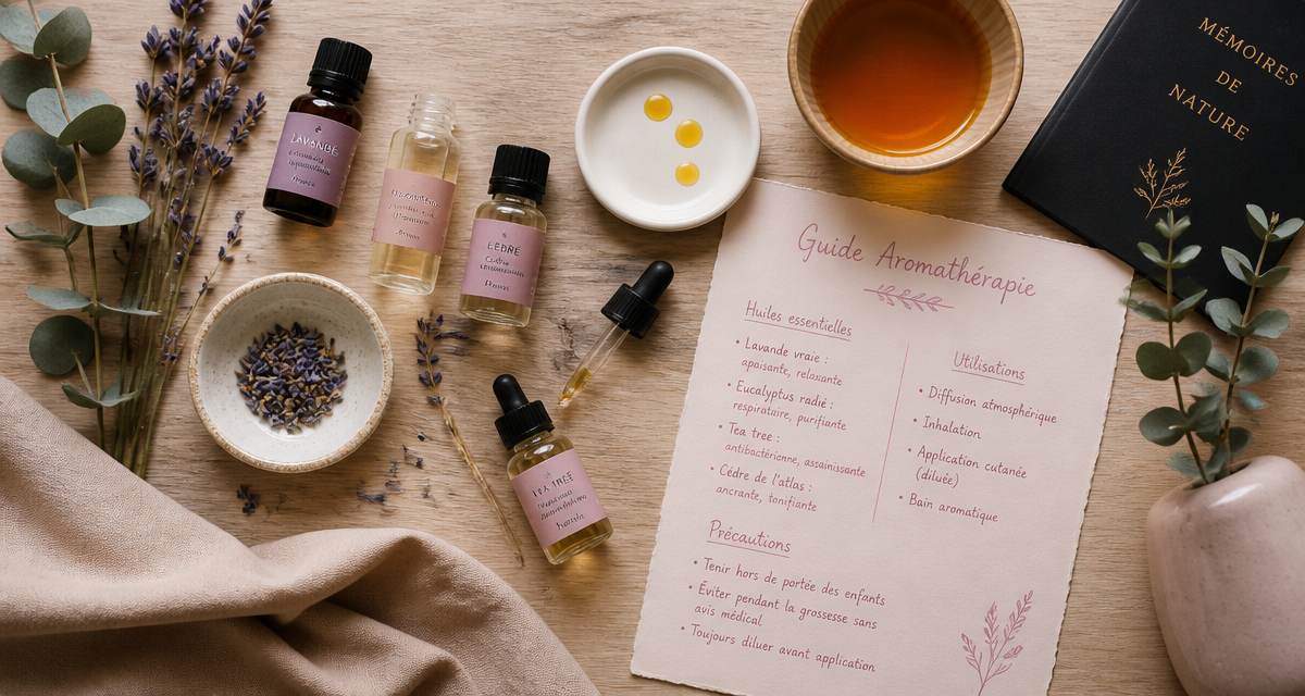comment utiliser une huile essentielle flacons et guide