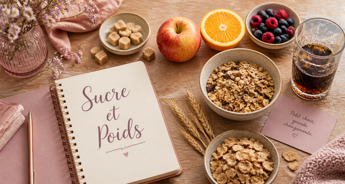 aliments sucre fait il grossir sur table