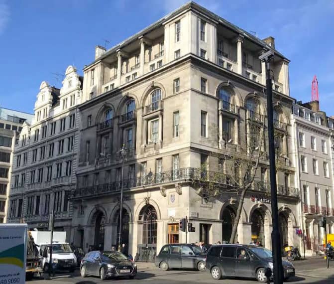 Old building with shops below and residential accommodation above
