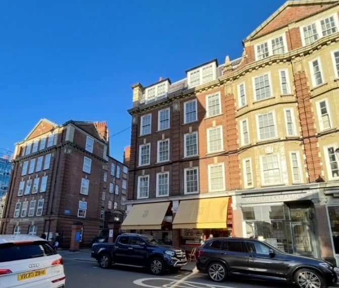 Shops on ground floor with residential accommodation above