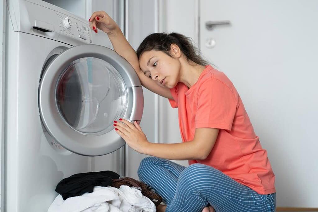 Sovraccarico della lavatrice