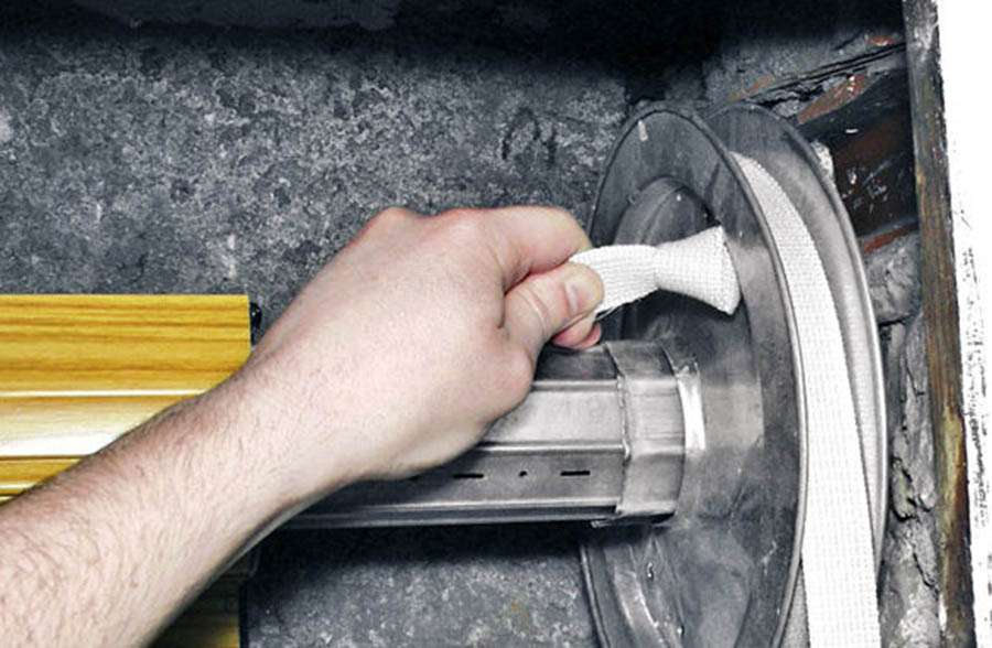 Sostituzione cinghia tapparelle