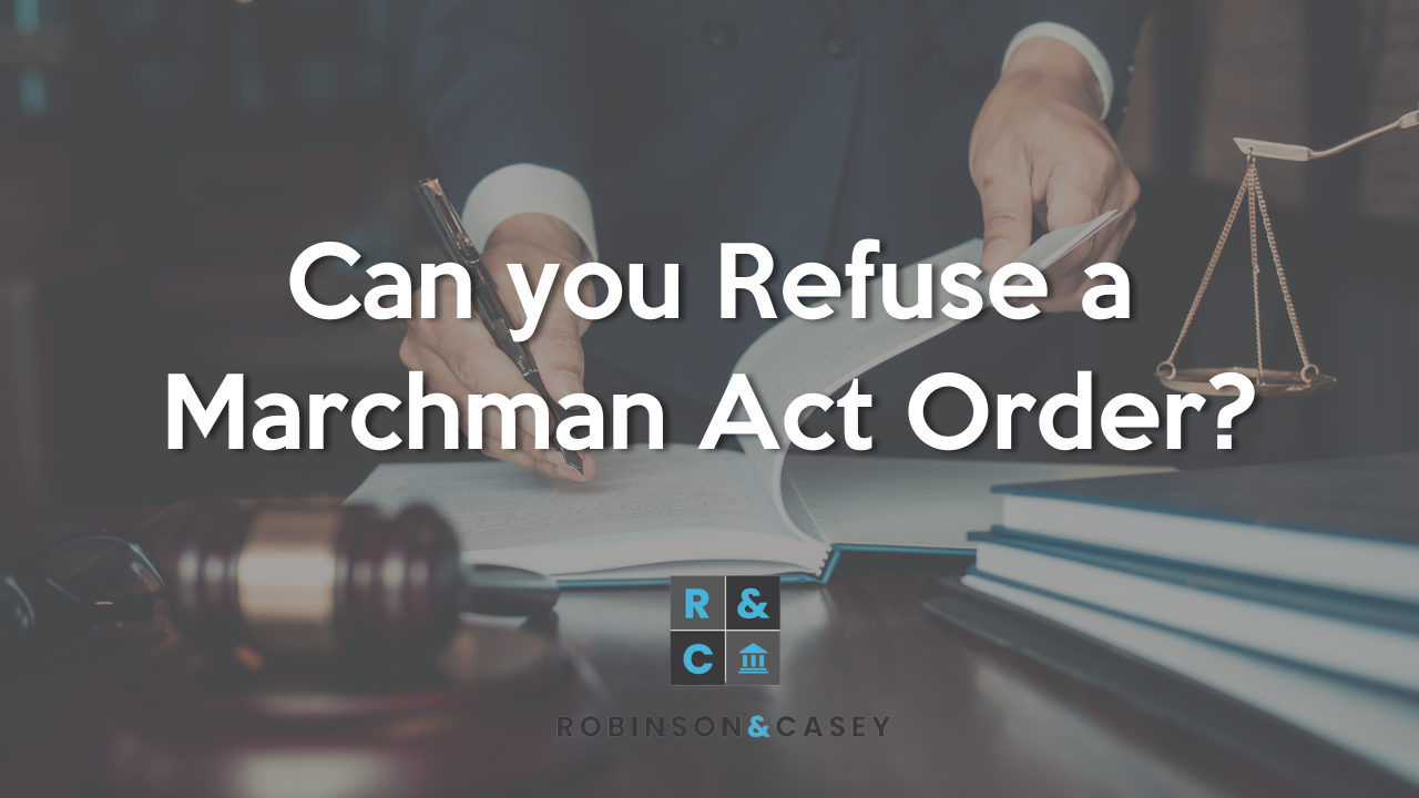 Can You Refuse the Marchman Act in Florida?