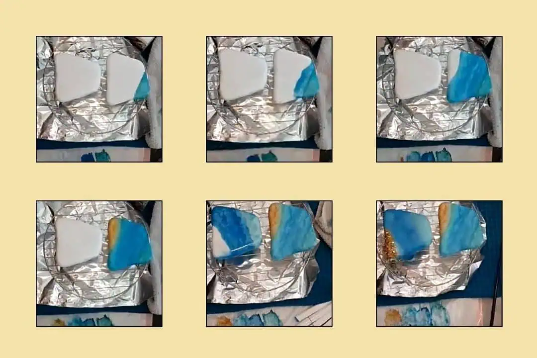 DIY Beach Painted Rocks with Glitter, Ink, and Good Vibes 6 beach painted rocks