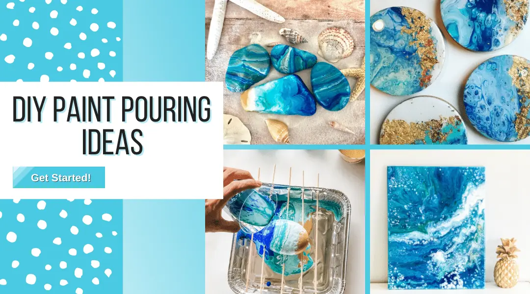 Complete Guide: How to Paint Rocks, Tips & Tricks, and Ideas to Try 13 paint pouring ideas on rocks and canvas