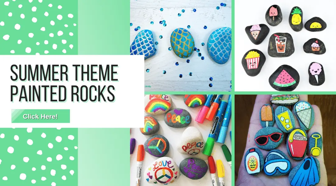 Holiday and Seasonal Rock Painting Ideas 3 summer painted rock ideas