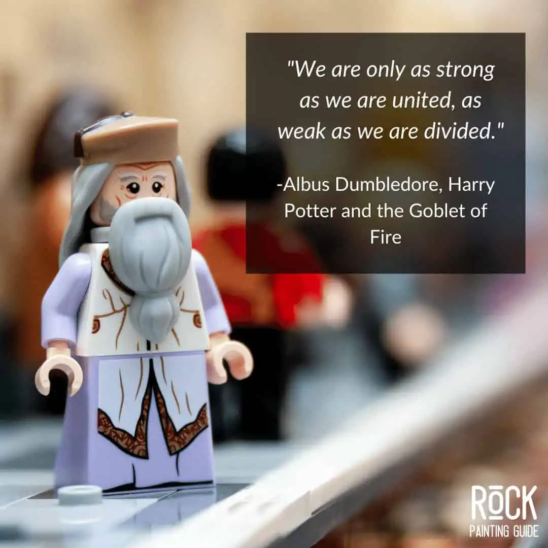 60 Inspiring Harry Potter Quotes that Potterheads Live By 7 dumbledore lego from Harry Potter