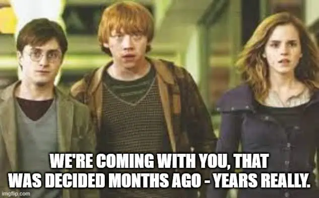 60 Inspiring Harry Potter Quotes that Potterheads Live By 14 Harry Potter, Ron Weasley, and Hermione Granger in inspiring Harry Potter Quotes