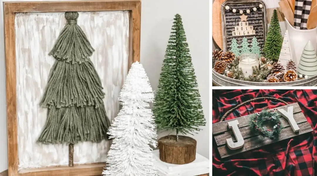 30 Farmhouse Rustic DIY Christmas Signs and Free SVGs 3 rustic diy Christmas signs