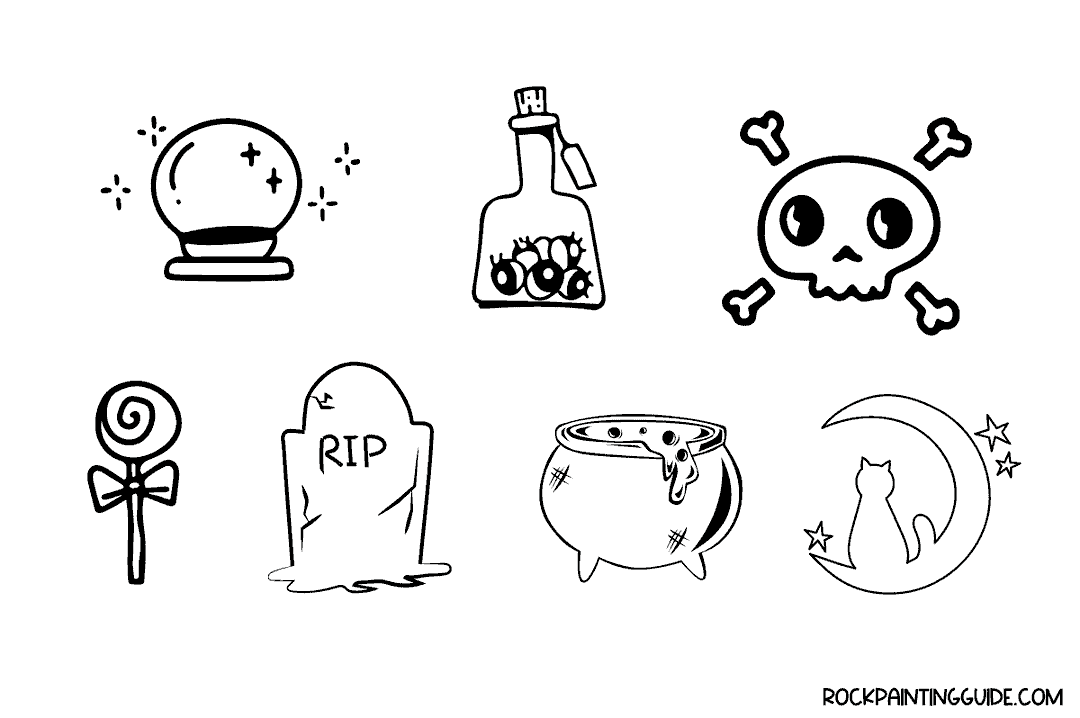100+ Easy Fall Drawing Ideas + Step-by-Step Tutorials 37 halloween doodles