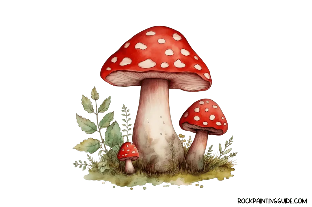 40+ Whimsical Mushroom Drawing Ideas with Cottagecore Vibes! 14 how to draw a simple mushroom