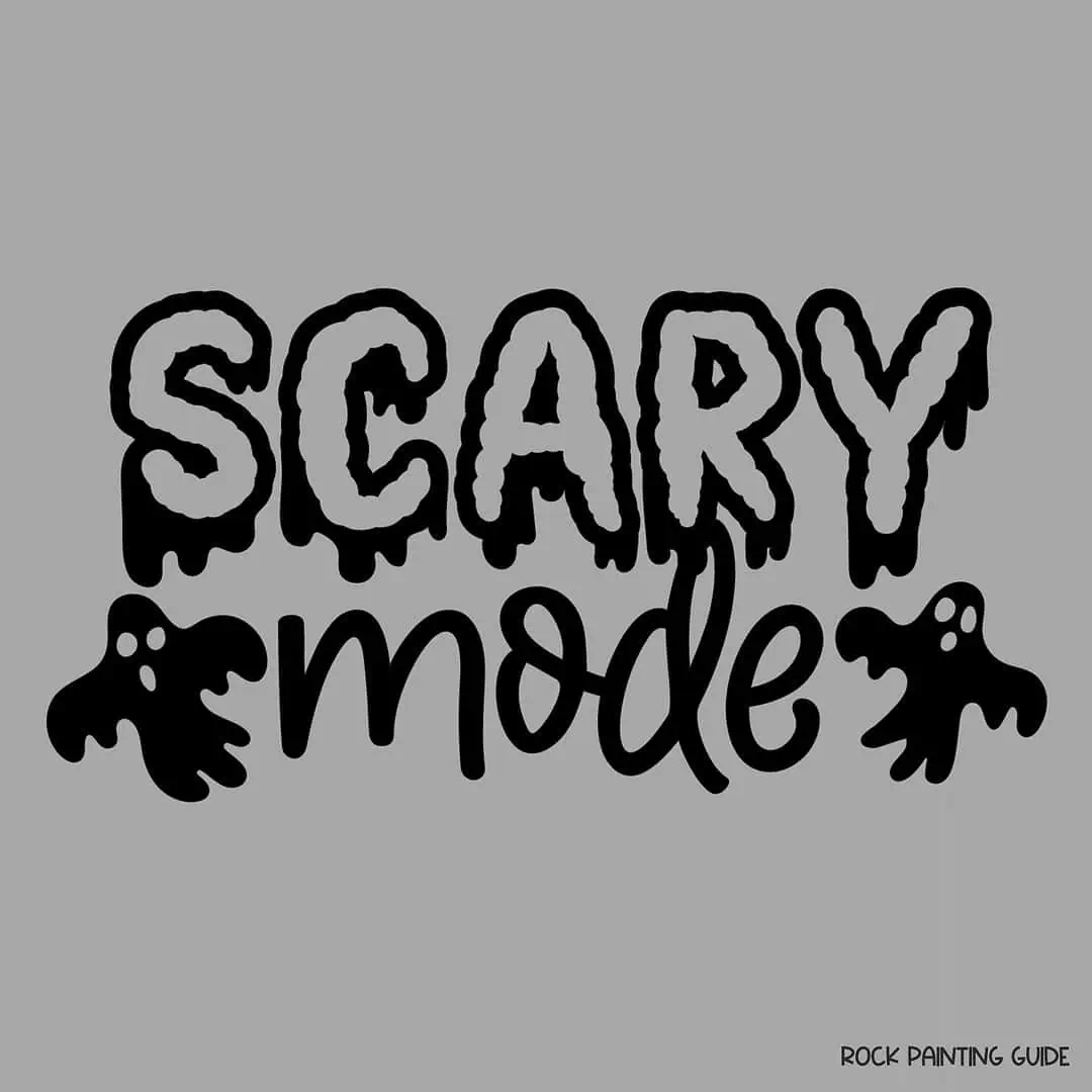 100+ Best Halloween Puns That Will Make You Howl with Laughter 7 scary mode graphic with ghosts of Halloween puns