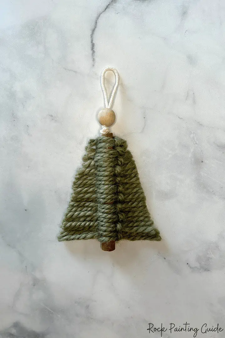 Perfect Macrame Christmas Trees Craft for Teens to try this Season 13 yarn macrame christmas tree ornament