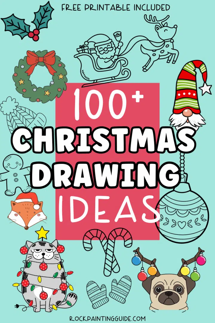 cute xmas pictures to draw
