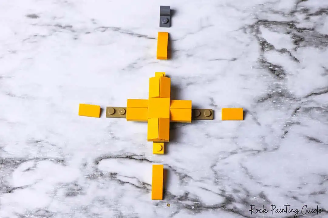 Fun Step-by-Step DIY Lego Christmas Ornaments For Kids 19 lego star step8