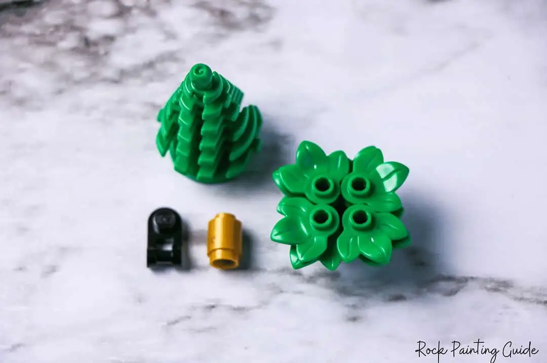 Fun Step-by-Step DIY Lego Christmas Ornaments For Kids 7 lego tree step 2