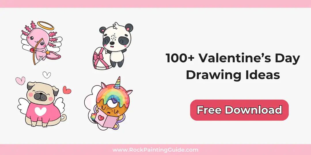 100+ Charming Valentine's Day Drawing Ideas to Try 23 freebie optin