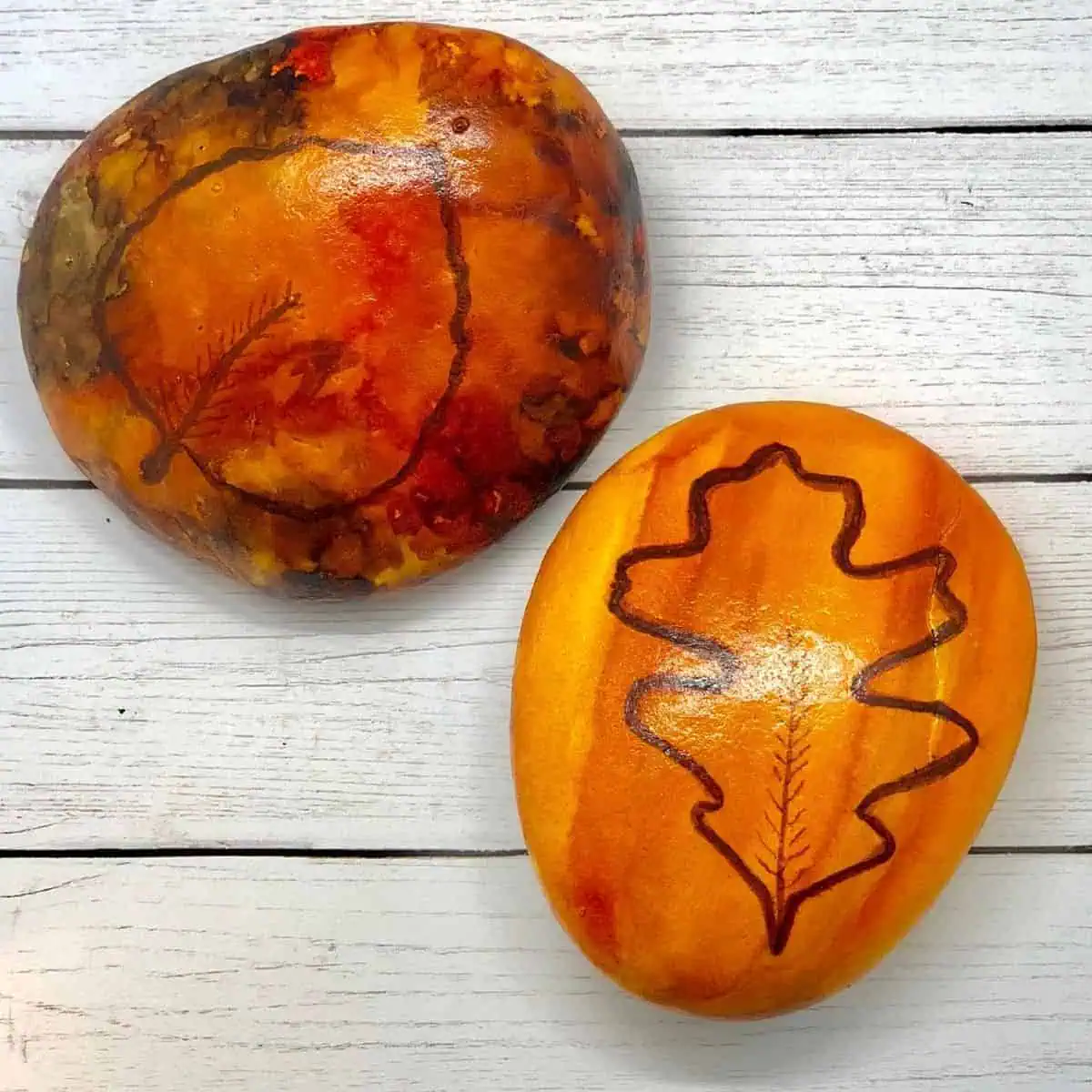 Easy And Fun Fall Rock Painting Crafts To Try This Season