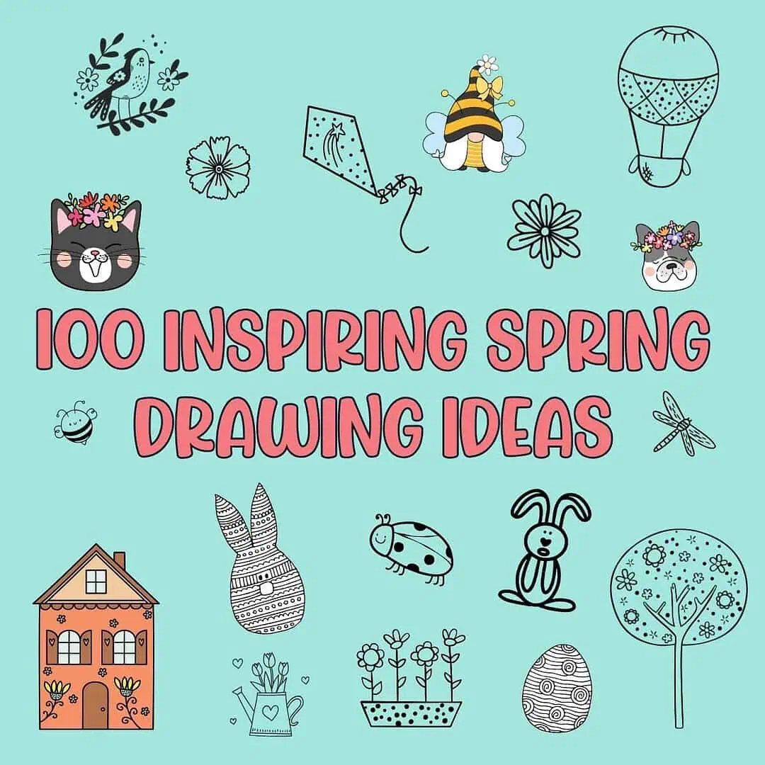 Home 2 spring theme doodles