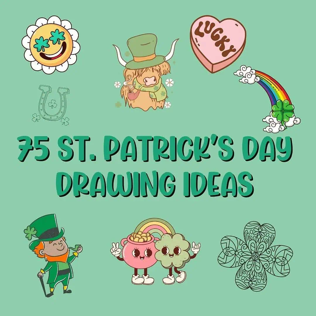 Home 6 st. patrick's day theme doodles