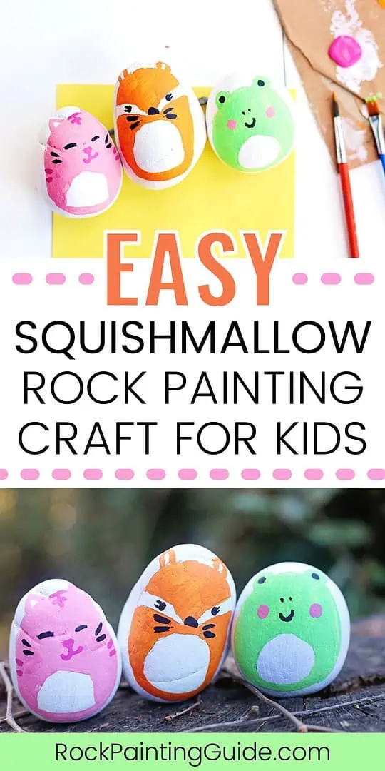 Squishmallows Painted Rocks: The Cutest DIY Craft Ever! 12 squishmallow painted rocks