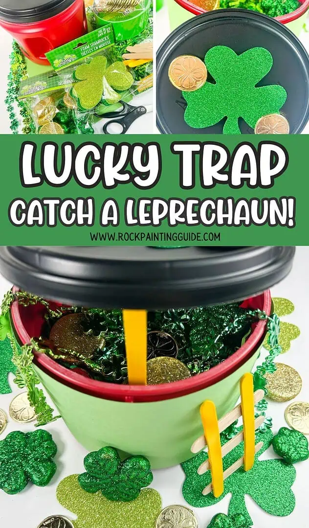 Make a Magical Leprechaun Trap in Minutes with Dollar Tree Finds 13 leprechaun trap pinterest graphic