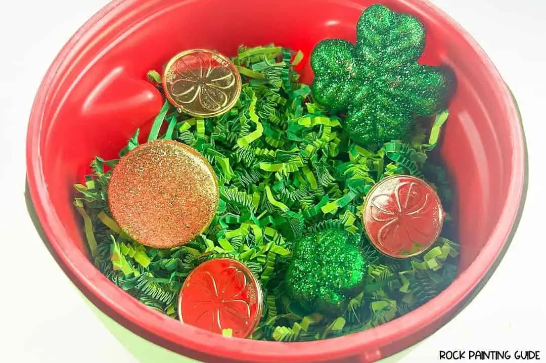 Make a Magical Leprechaun Trap in Minutes with Dollar Tree Finds 7 gold coins in leprechaun trap