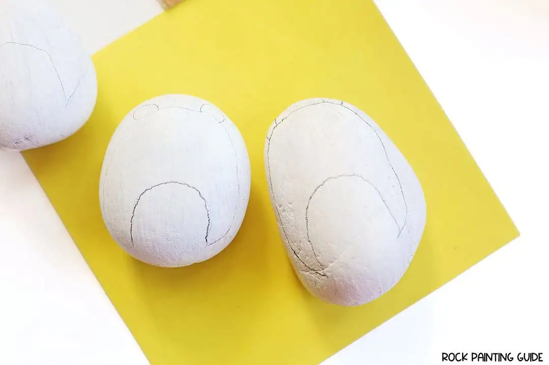 Squishmallows Painted Rocks: The Cutest DIY Craft Ever! 6 outline your rocks