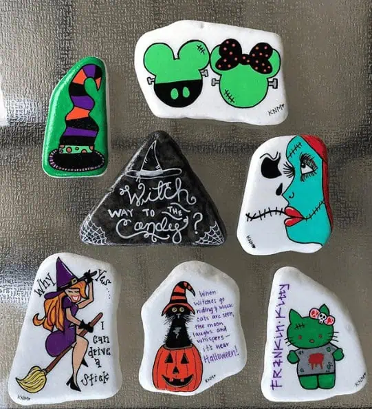 Over 50 Of The Best Halloween Painted Rocks On Instagram